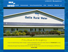 Tablet Screenshot of galliah2o.com